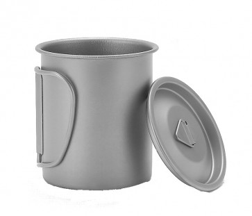 Titanium Pitcher With Cover 450ml