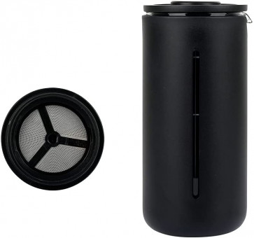 TimeMore Black French Press And Portable Manual Grinder Coffee Set Black