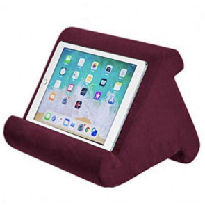 Flippy Multi-Angle Soft Pillow Lap Stand for iPads, Tablets, eReaders, Smartphones, Books, & Magazines