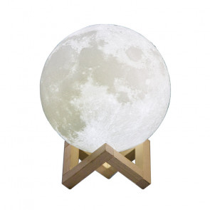 CPLA Lighting Night Light LED 3D Printing Moon Lamp 7.1inch 18cm
