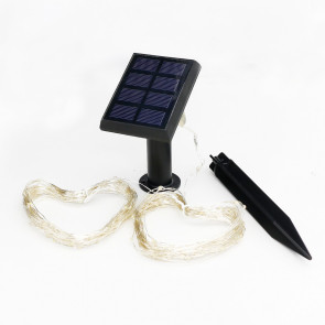 Pack of 120 LED Bendable Christmas Lights Solar Powered