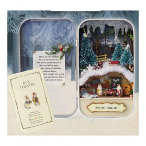 Art and Craft Gift - DIY Box Theater Theatre With Music Box