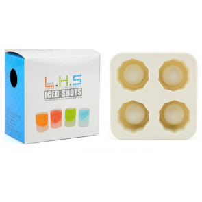 Four Shooters Ice Shot Glasses