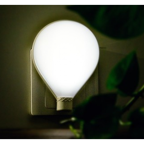 Smart Night Light Cute Hot Air Ballon with Light & Sound Controlled Function